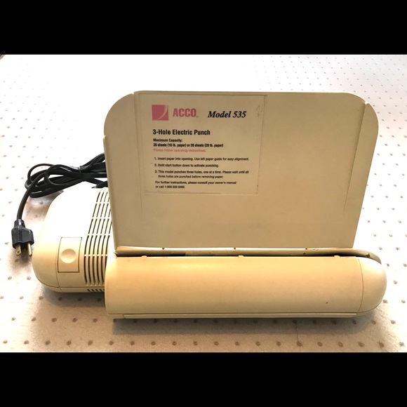 ❌SOLD❌3-Hole Puncher, Commercial Heavy Duty - Picture 4 of 8